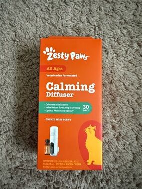 Zesty Paws Calming Diffuser for Cats - Orchid Mist Scent